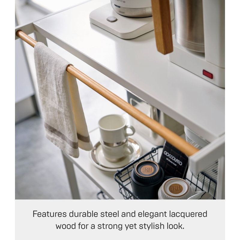 Yamazaki Home 3-Tiered Storage Rack - Kitchen Shelf Organizer
